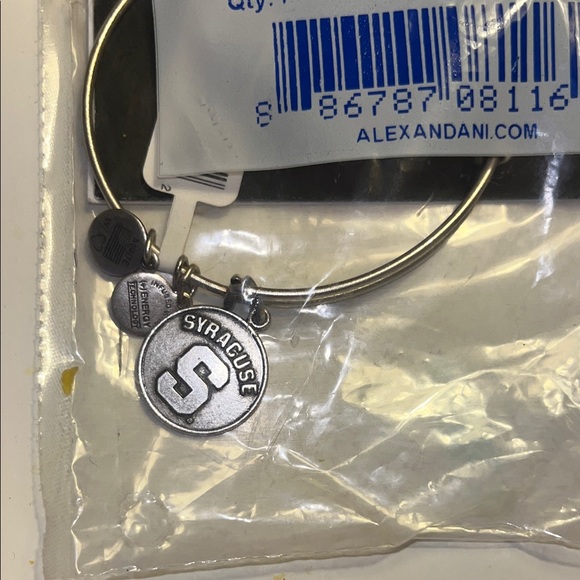 Alex and Ani Silver Syracuse Charm Bracelet - Picture 3 of 4